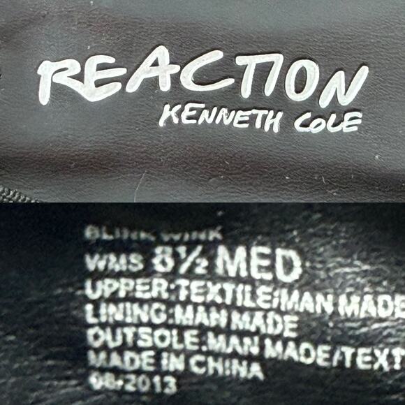 Kenneth Cole Reaction Blink Wink Driving Moc Flats Womens 8.5 M Leopard Print - Picture 14 of 16